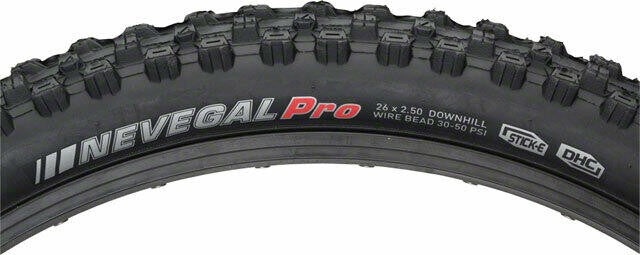 Kenda Nevegal DH Tire 26 x 2.5 Stick-E Rubber with CAP Steel Bead Black 1