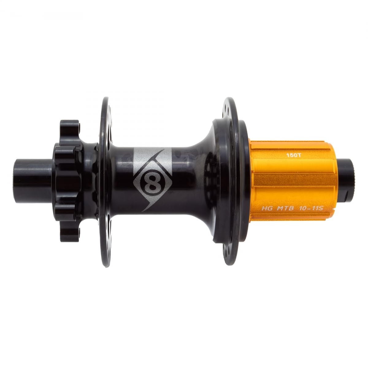 HUB Rear Origin-8 MT2220 ELITE II 12mmTA 6B 32x142 11s CASS SHI HG SB Black 1