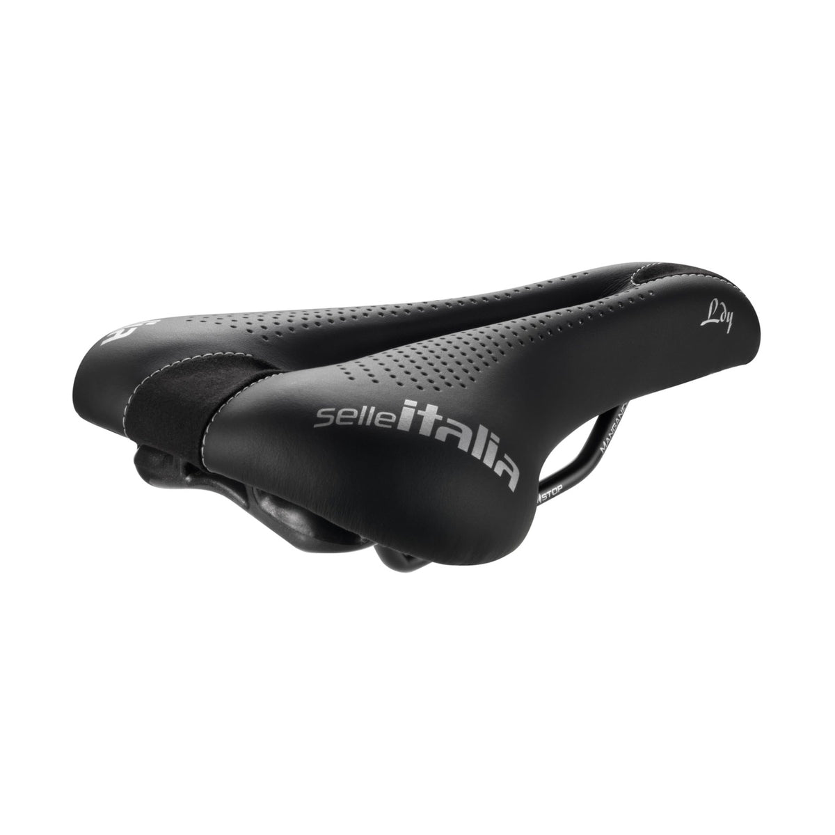 Selle Italia Lady Gel Flow Saddle, L2 IDmatch, Manganese Rail, Black 2