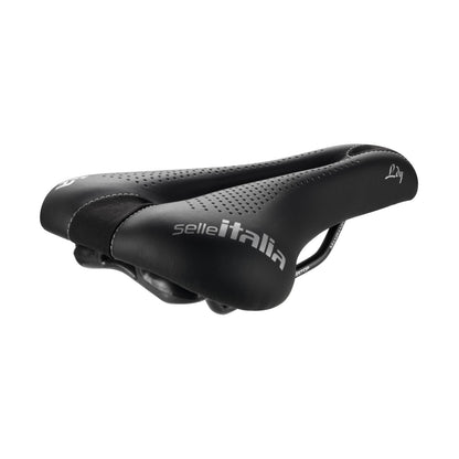Selle Italia Lady Gel Flow Saddle, L2 IDmatch, Manganese Rail, Black 2