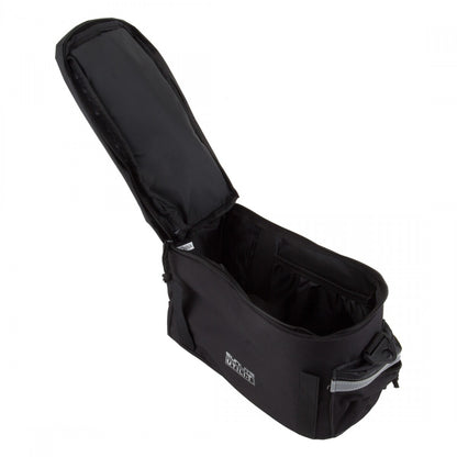 Sunlite Utili-T Rackbag Trunk Bag + Shoulder Strap Black Expandable Water Resist 2