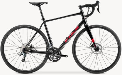 Fuji Sportif 1.3 Disc Brake Endurance Road Bike - Pearl Black/Orange 56cm 1