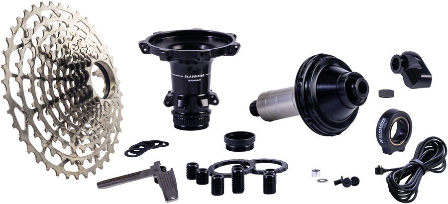 Classified Powershift Rear Hub Kit - 12 x 148mm Center-Lock 28H Flat Bar 1