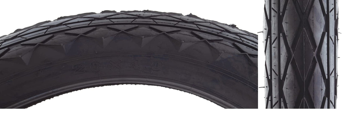 Sunlite SuperDan E-Bike Fat Tire 20x4.0 Black 30TPI Electric Bike E25 Rated 1