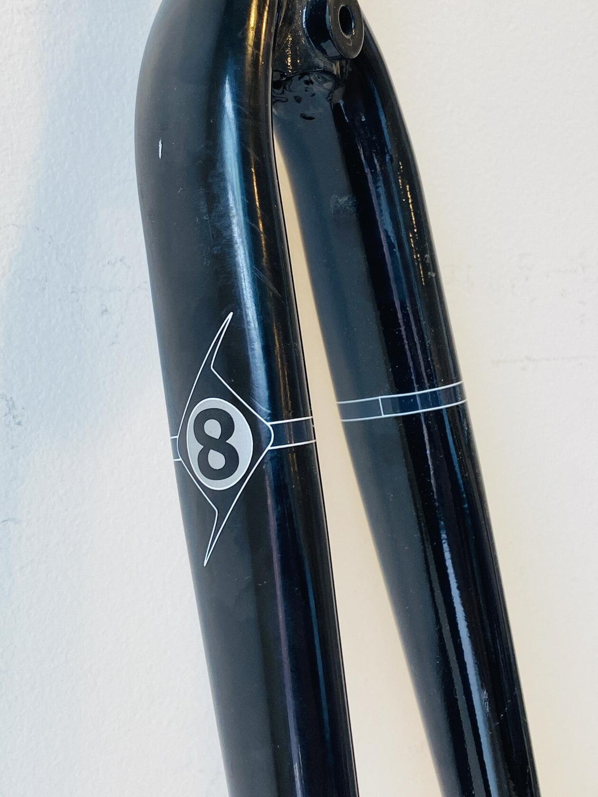 Orgin8 Cr-Mo Steel Fork 700c Track/Road 1-1/8" 300mm Steerer 35mm Rake - Black 2
