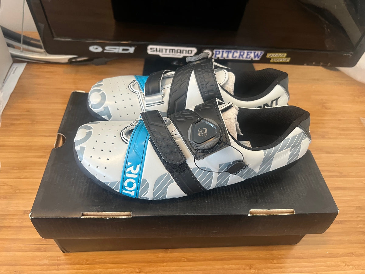BONT Riot Road+ BOA Cycling Shoe Euro 40 Pearl White/Black 3