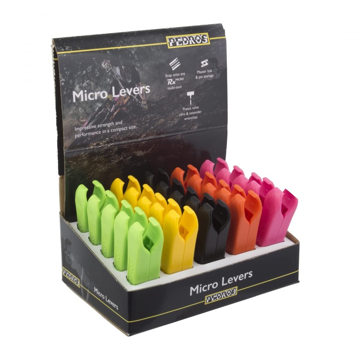 Pedro's' Display Box Micro Levers - 6400040 1