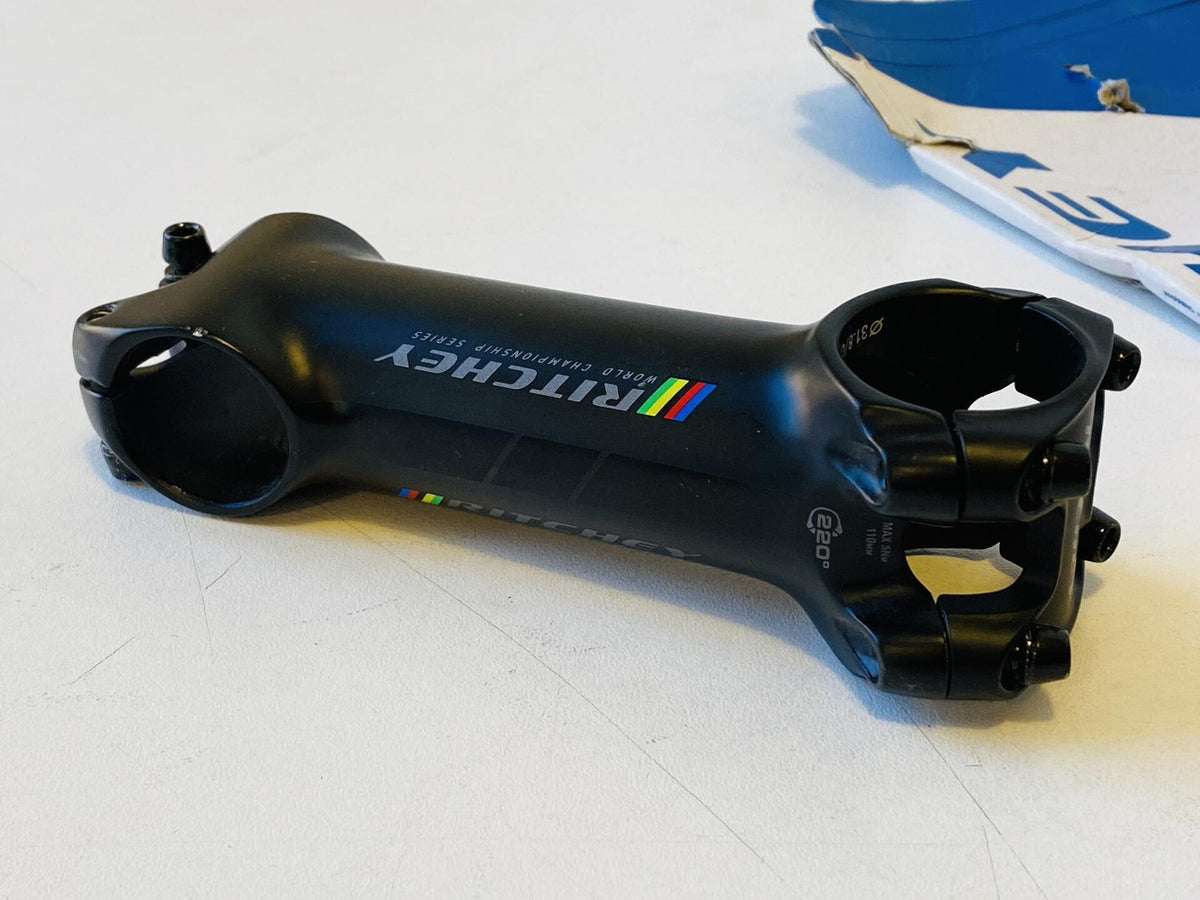 Ritchey WCS Carbon Matrix C220 Stem +/-6 110mm x 31.8 x 1-1/8" Storage Worn 7