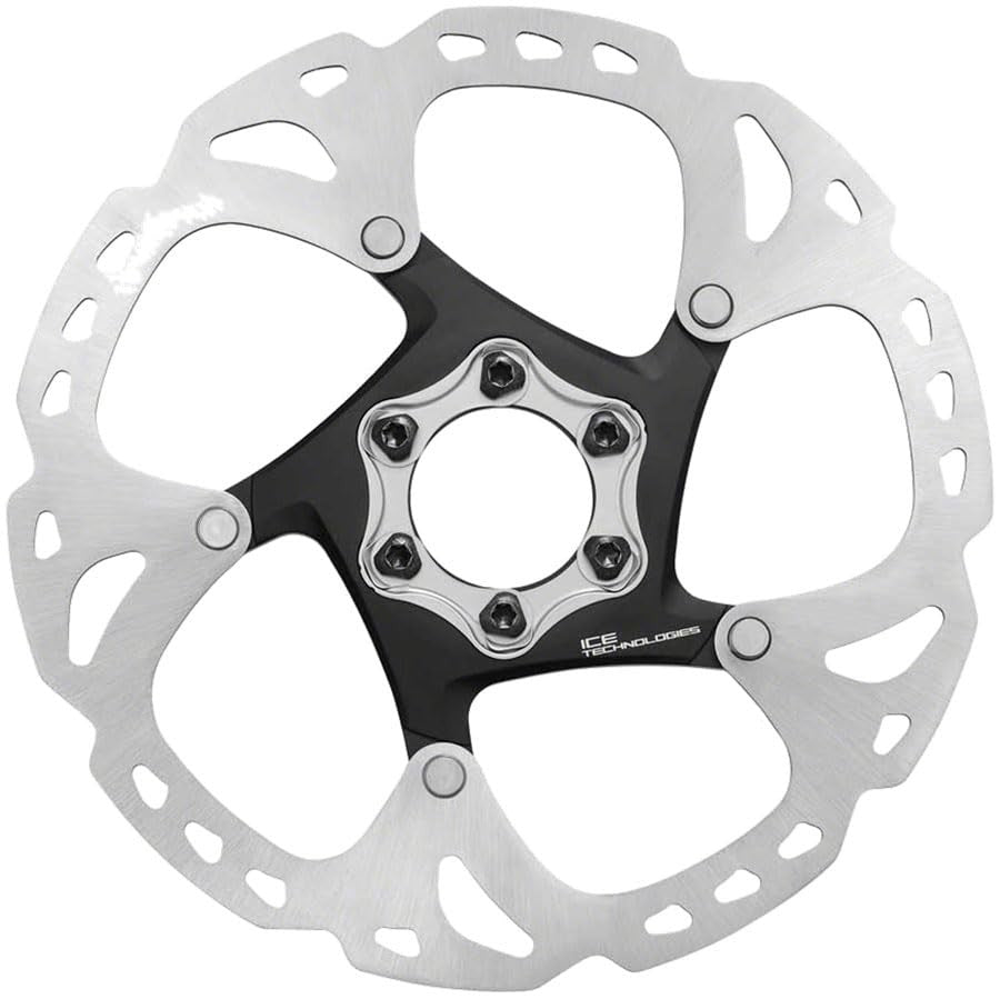 Deore XT SM-RT86-M2 Disc Brake Rotor - 180mm, 6-Bolt, Silver/Black 1