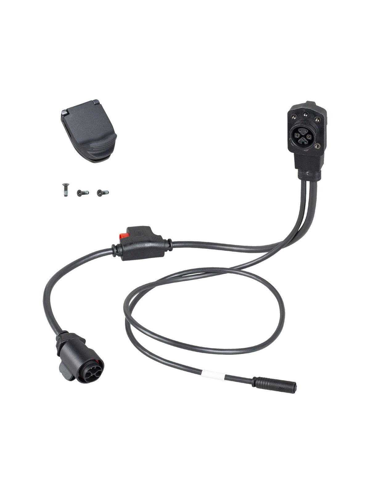 TQ HPR50 Ebike Main Power Cable Set - Road 900mm Black 1