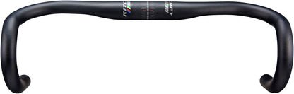 WCS Streem Drop Handlebar 40cm 31.8 Clamp 128mm Drop Aluminum Black 2