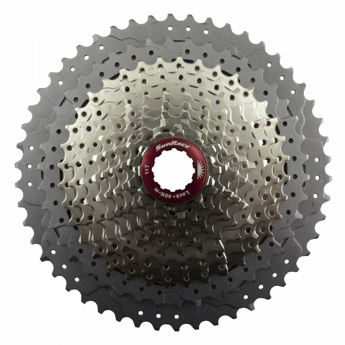 Sunrace CSMX80 11-50T 11sp Cassette Silver 1