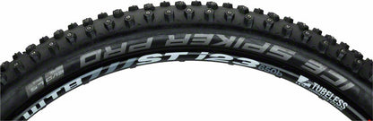 Schwalbe Ice Spiker Pro Studded Tire 27.5x2.25 EVO LiteSkin Folding Bead Black 1