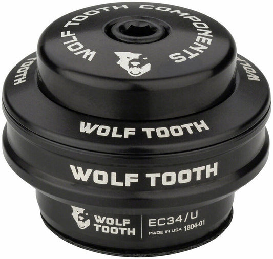 Wolf Tooth Components Performance Headset - EC34/28.6 Upper 16mm Stack Black 1