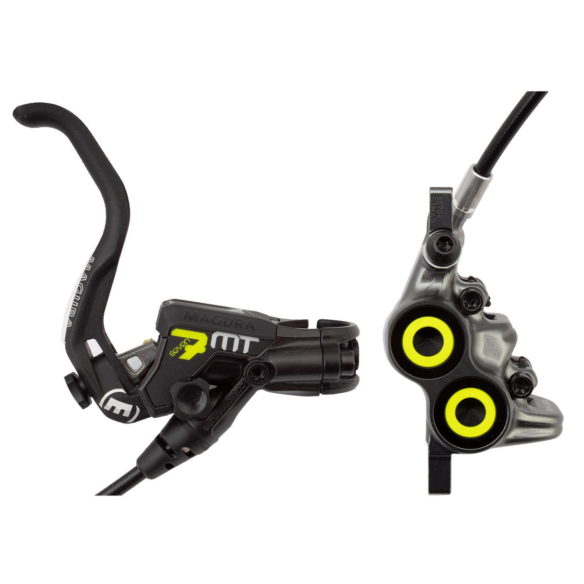 Magura MT7 Pro Hydraulic Post Mount Disc Brake + Lever - fits Front or Rear 1