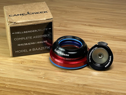Cane Creek 70-Lite Headset, IS41/28.6|IS52/40 Black BAA2171K 1