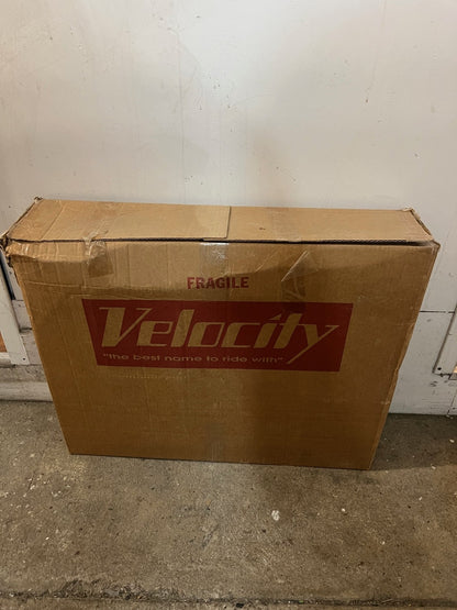 Velocity P-35 Rear 29" Wheel Silver w/ Velocity 6-bolt Disc Hub 32H 8-10sp Cass 3