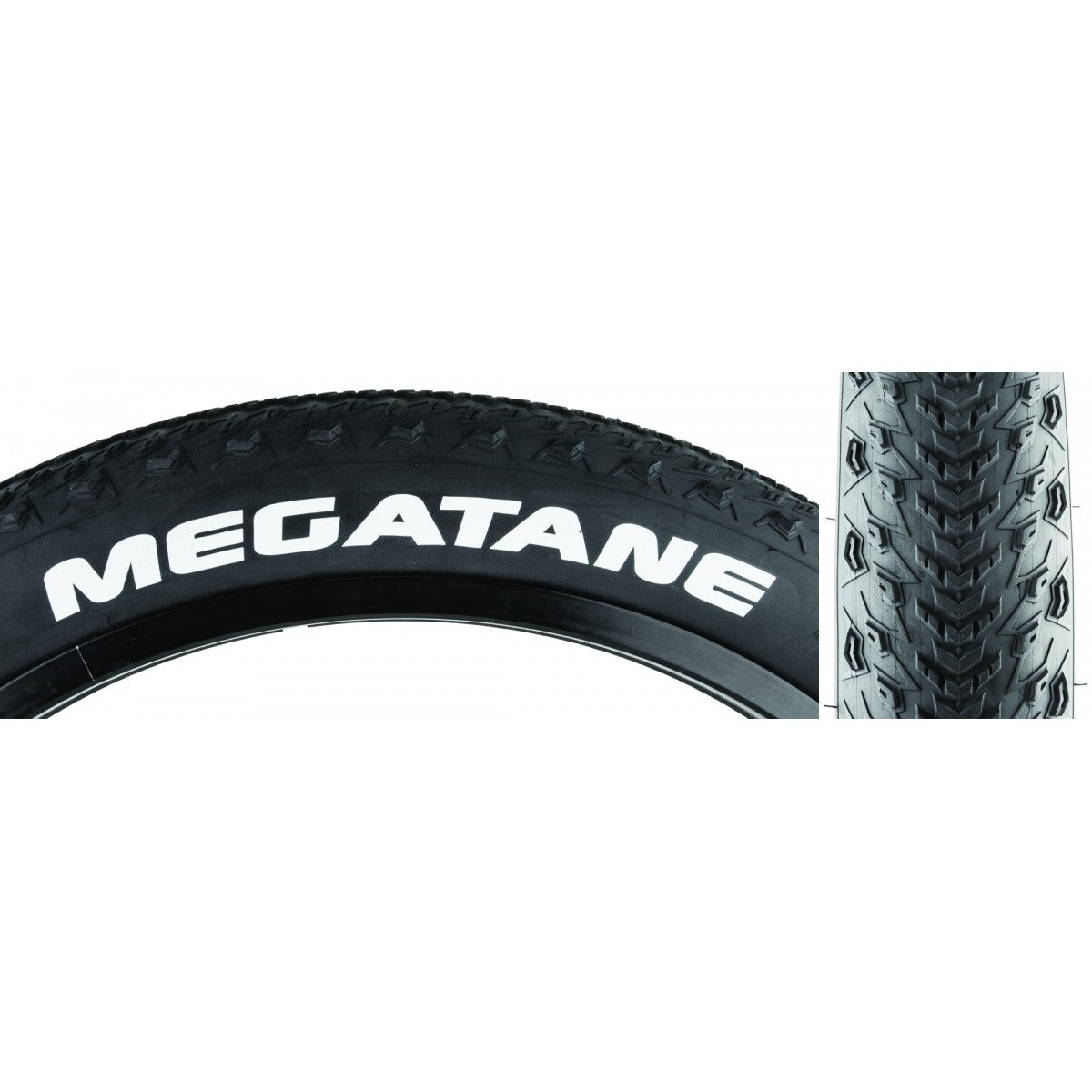 CST Megatane 26x4.0 Clincher Wire Tire TPI 27 Black/Black Reflective 1