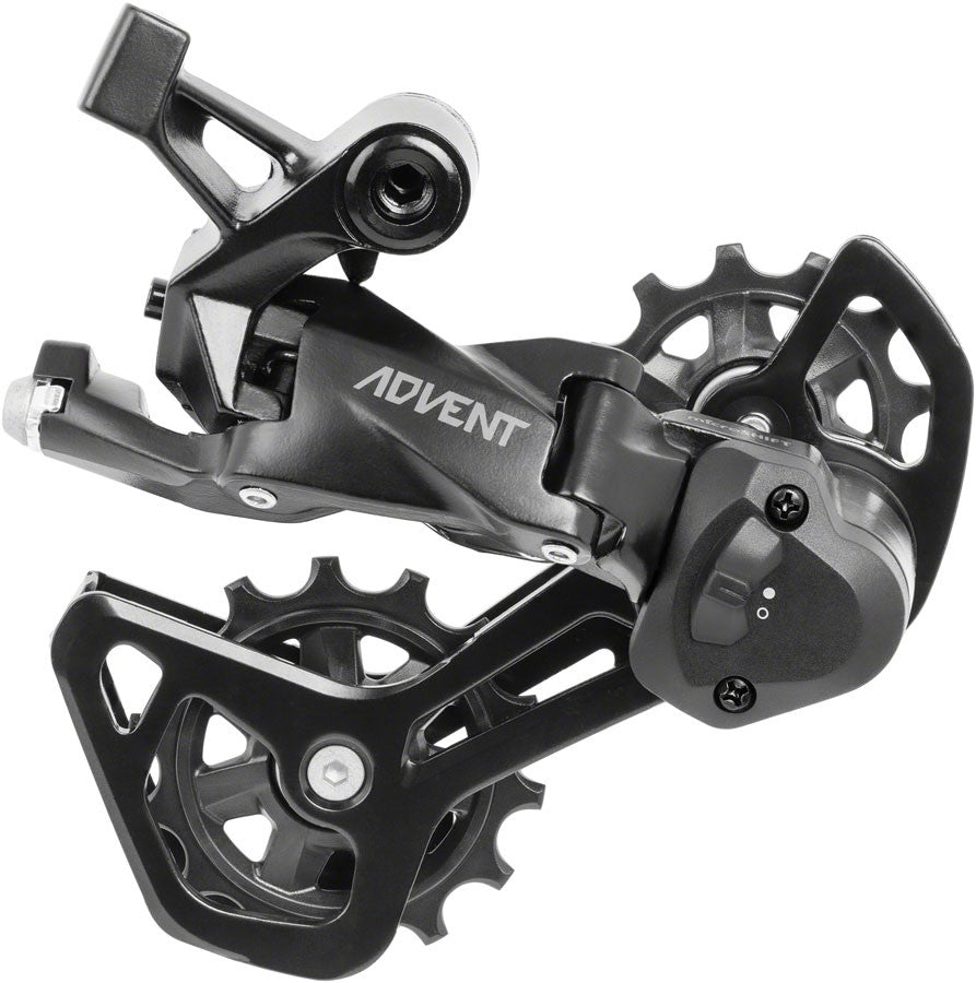microSHIFT ADVENT RD-M6195M-B Rear Derailleur - 9 Speed, Medium Cage, Black, 1