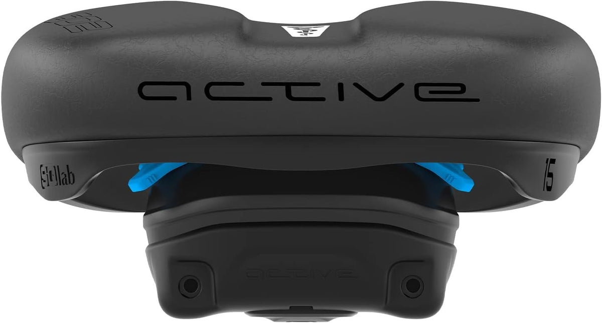 SQlab Cycling 602 M-D Active Comfort Pressure Relief Bike Saddle 17cm Black 2