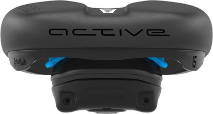 SQlab Cycling 602 M-D Active Comfort Pressure Relief Bike Saddle 17cm Black 2