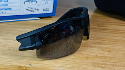 Tifosi Pro Escalate H.S. Kit Interchangeable Cycling Sunglasses - Matte Black 2