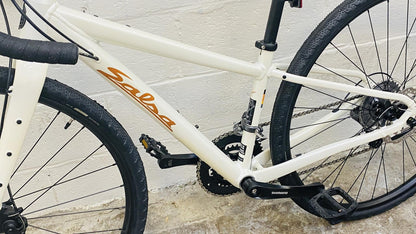 Salsa Journeyer Claris 8-Speed Gravel Road Bike 700c (or 650B) Aluminum Tan 49cm 14