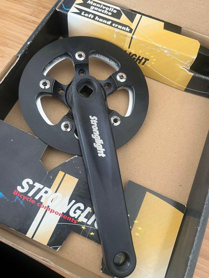 Storage-Worn Unused Stronglight Pedaler Crankset 175mm 32t 2