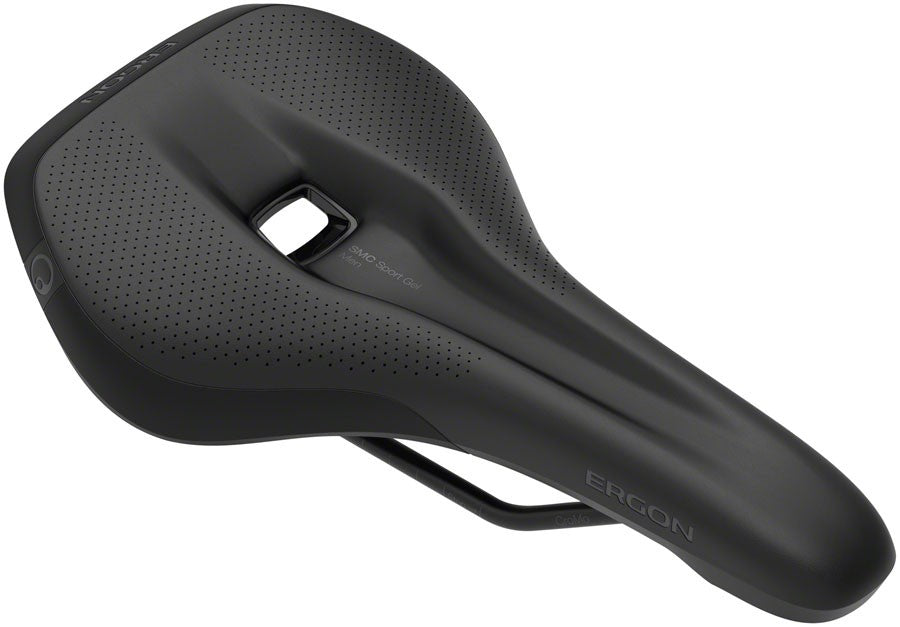 Ergon SMC Sport Gel Saddle Black Orthopedic Foam Flat Seat Comfort 1