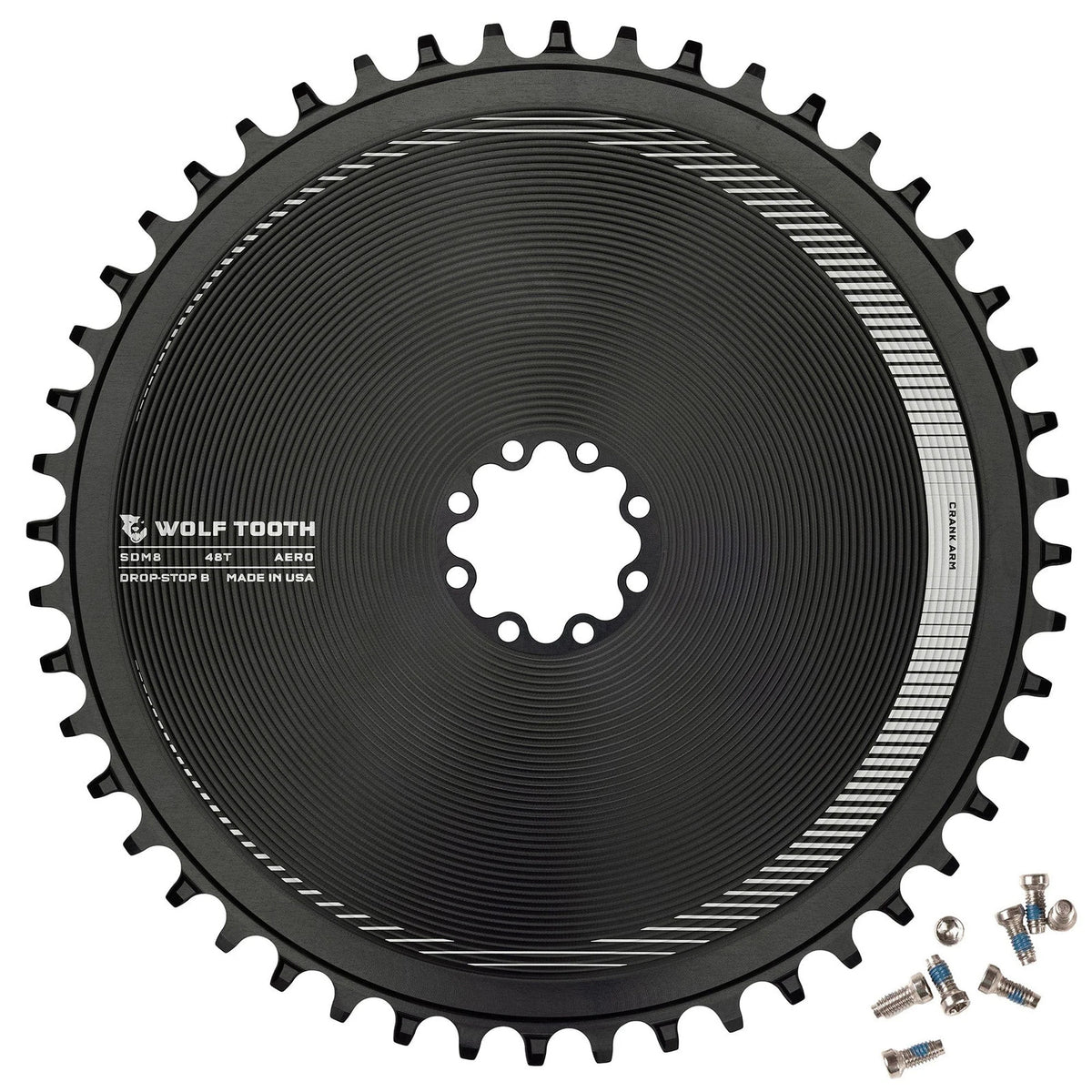 Wolf Tooth Drop-Stop B 36T Direct Mount Chainring for 8-Bolt Cranks 9