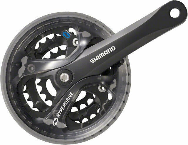 Shimano Acera M361 7/8-Speed 170mm 22/32/42t Square Crankset with 1