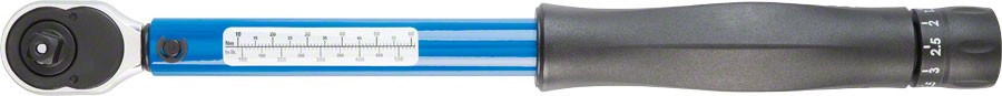 Park Tool TW-6.2 Ratcheting Click-Type Torque Wrench 10-60Nm Blue/Black 1