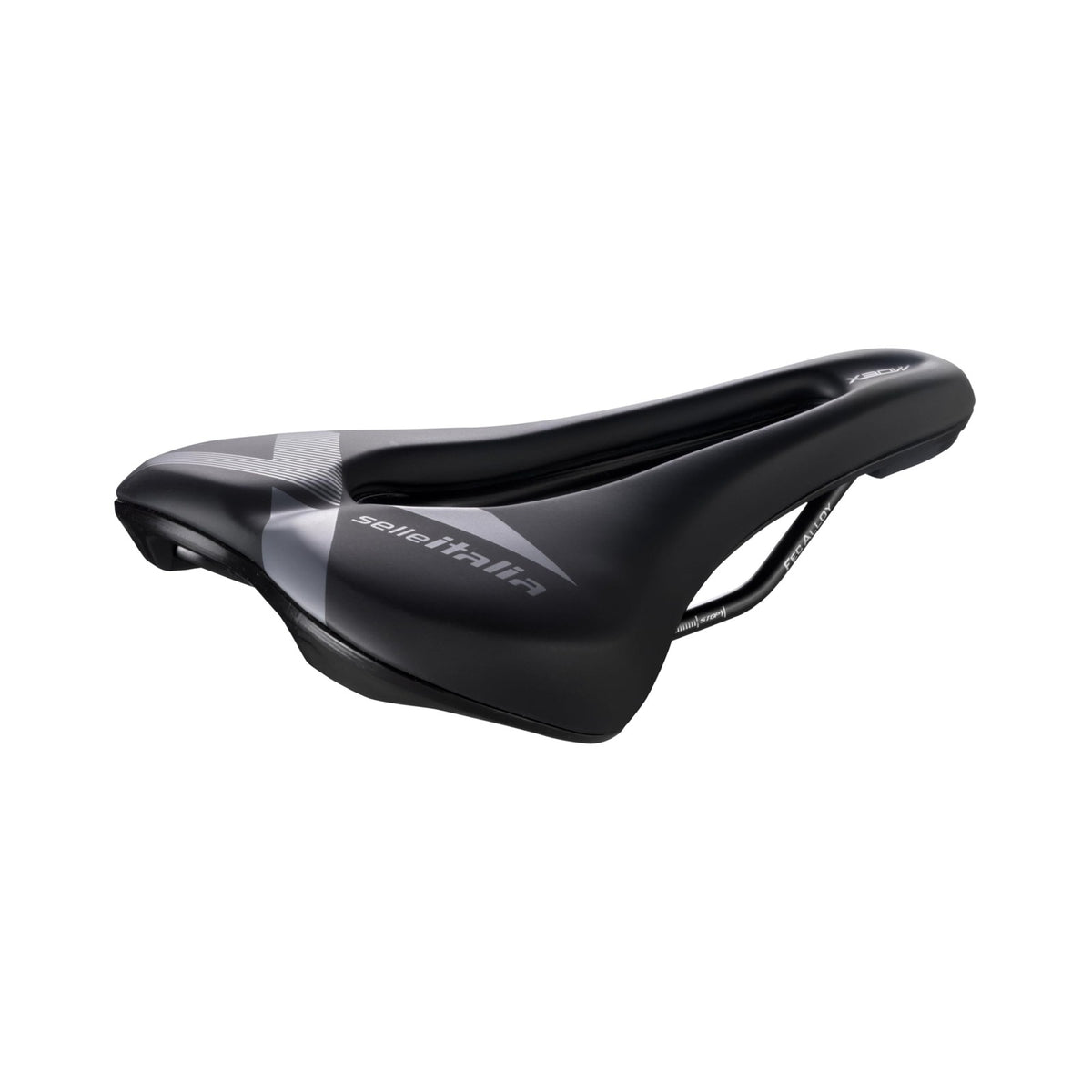 Selle Italia X-Bow Superflow Saddle, L3 IDmatch, Soft-Tek, FeC Alloy Rail, Black 1
