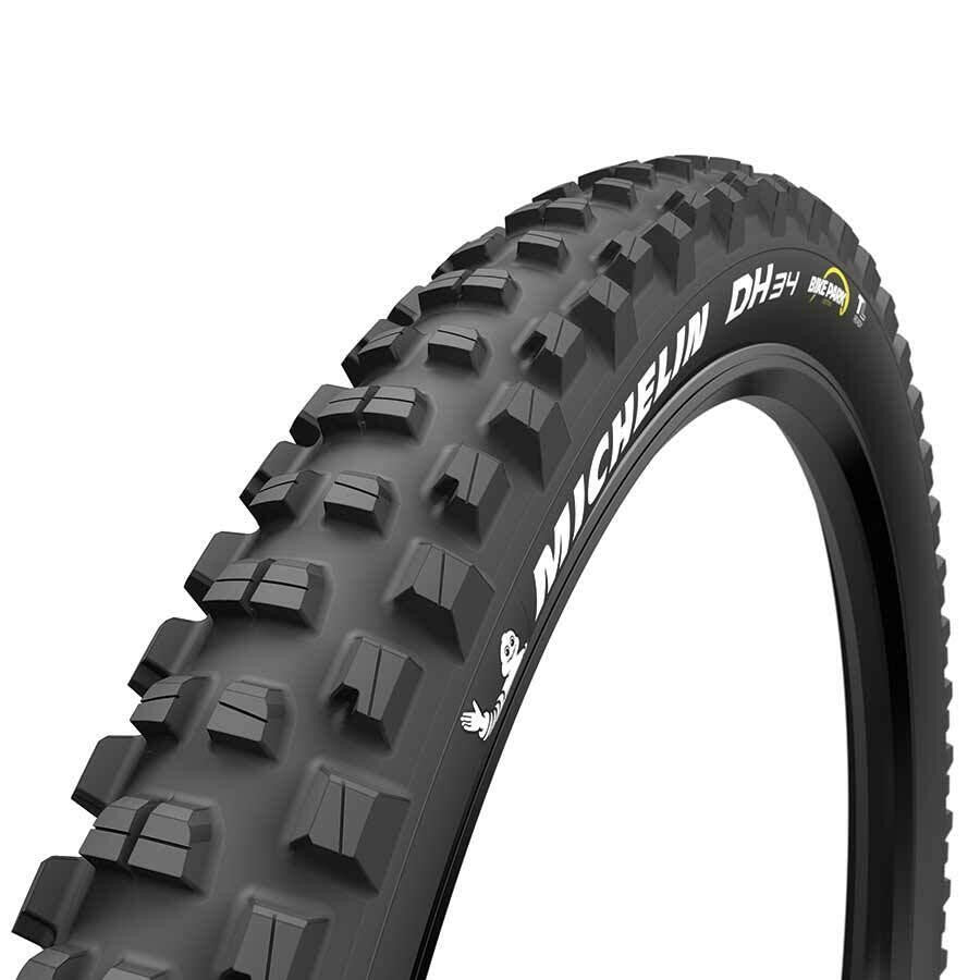 Michelin DH34 Bike Park Tire 27.5''x2.40 Wire Tubeless Ready Bikepark 2x55TPI Bl 1