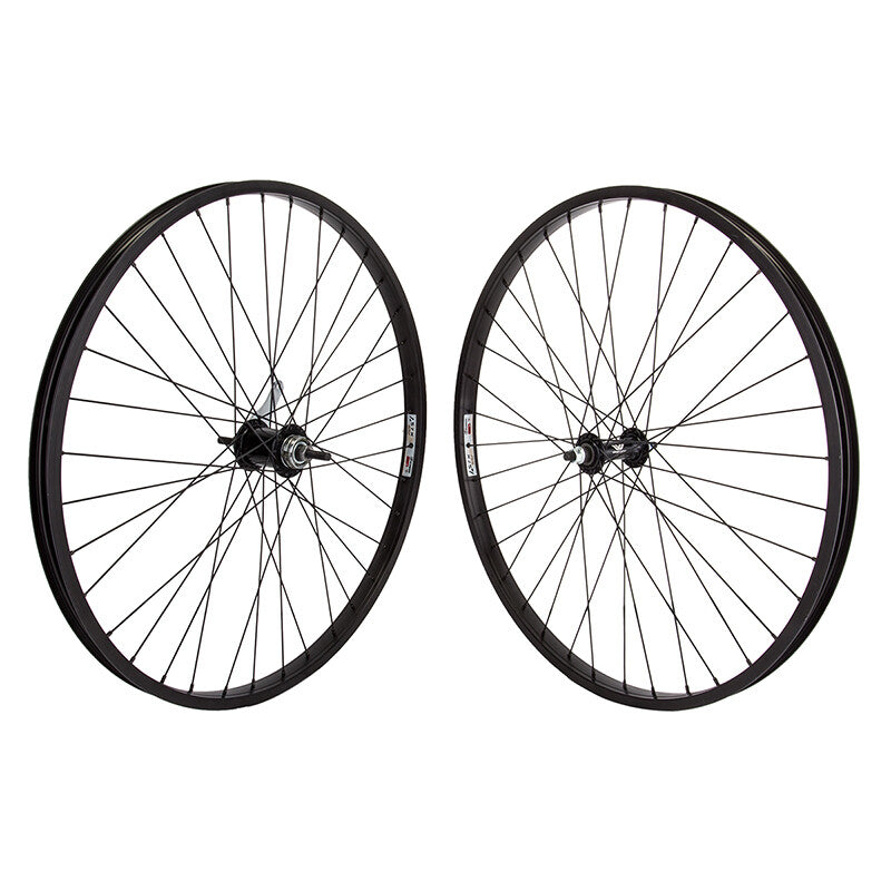 Weinmann AS7x MTB Wheelset 26x1.75 Black 36H Bolt-On Axle Coaster Brake 110mm 1