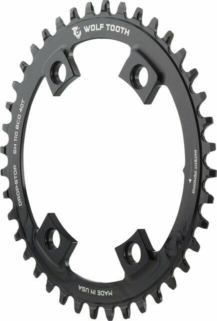 Wolf Tooth Components 38T Drop-Stop Chainring for Shimano Road 110 1