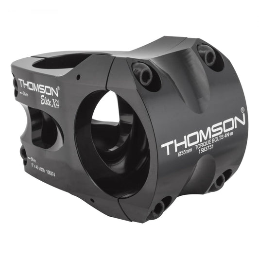 Thomson Elite X4 Mountain Stem 35mm Clamp x 40mm Length x 1-1/8" Aluminum Black 1