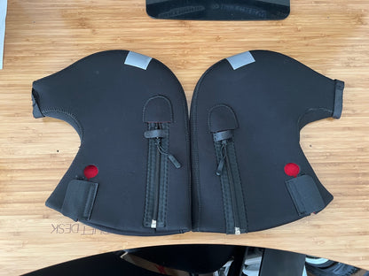 Bar Mitts Road Pogie Handlebar Mittens: Externally Routed Shimano Medium Black 2