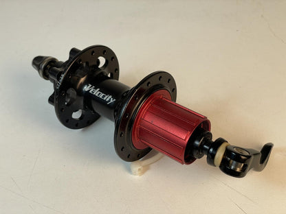 Unused Storage-Worn Velocity Race Disc Rear Hub 28h 130mm Shimano 8/9/10s HG 1