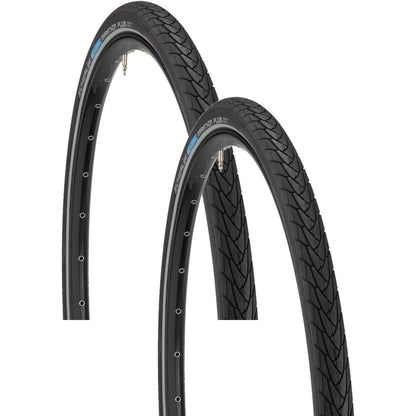 2 Pack Schwalbe Marathon Plus Tire 650b x 38 Clincher Wire Performance Line 1