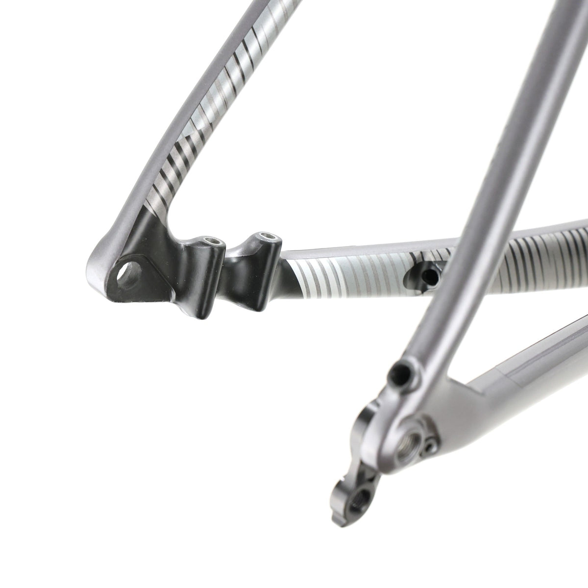 Felt FX Advanced Cyclocross Carbon Frameset 60cm Satin Charcoal Flat Mount BB386 8