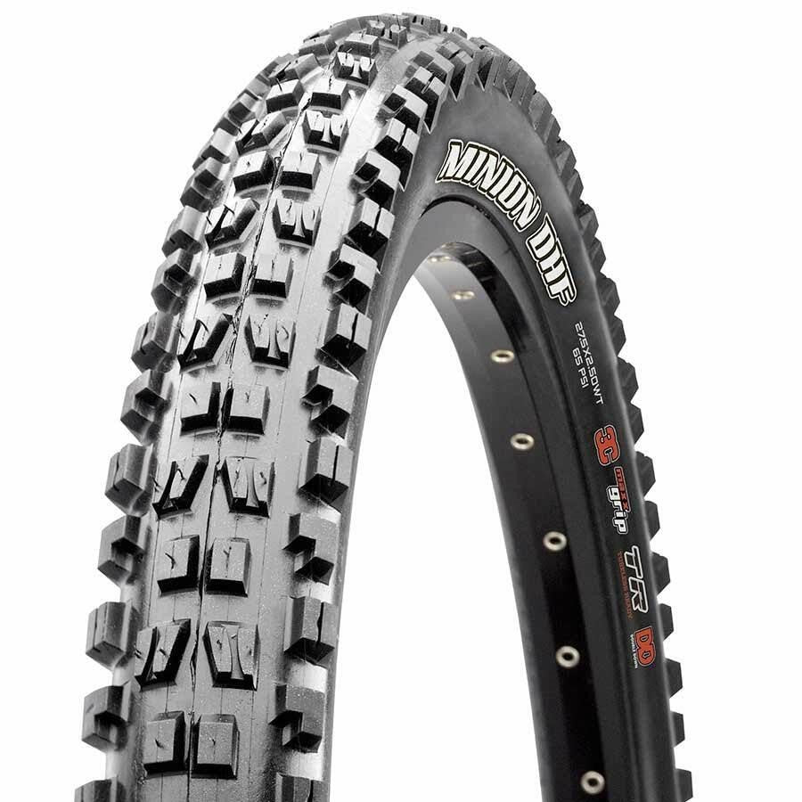 Maxxis Minion DHF Front 24x2.40 Wire 3C Maxx Grip Clincher 2-ply 60TPI Black 1