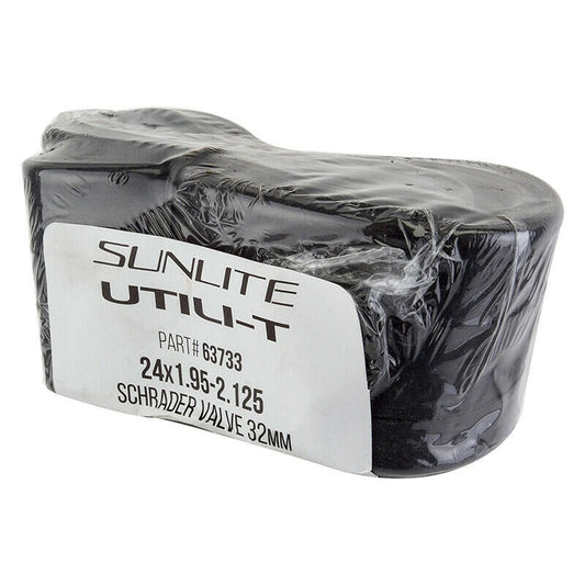 Sunlite Utili-T Standard Schrader Valve Tubes Bulk 24x1.95-2.125 Sv32 Bxof50 1