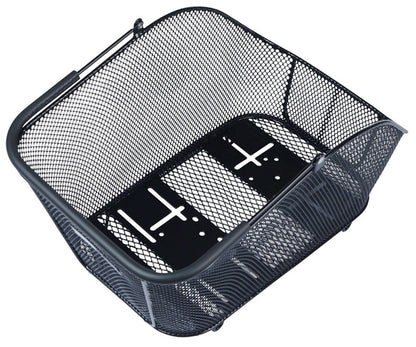 Basil Icon M NX System Rear Basket - Black 4