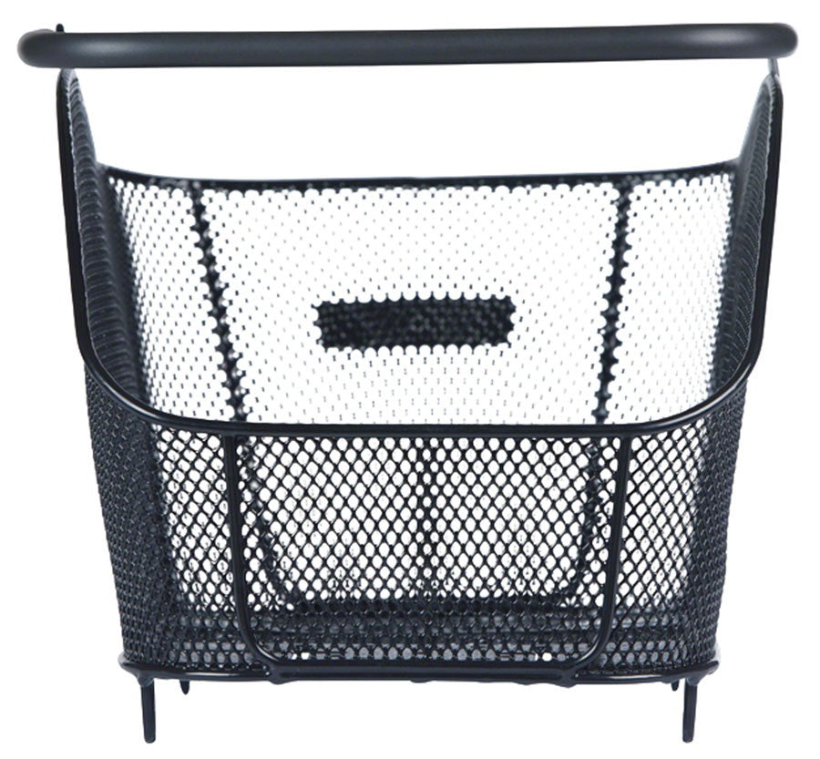 Basil Icon M NX System Rear Basket - Black 3