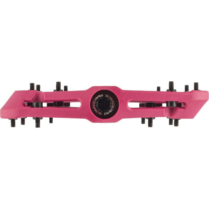 Raceface Chester Small Platform Pedals Body: Nylon Spindle: Cr-Mo 9/16" Magenta 3