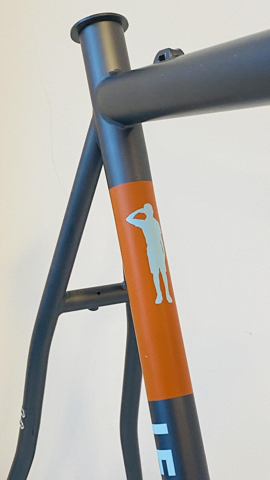 NOS Civilian Le Roi Le Veut D'Lux 57cm Frame Set Carbon Fork 4130 Steel USA MADE 8
