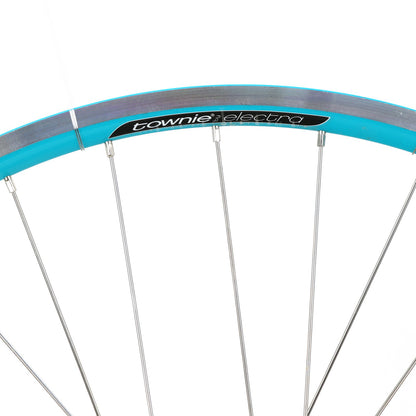 Electra Townie 7D 26'' Rear Wheel, Clincher, 135mm Threaded Hub, Rim Brake, QR 6