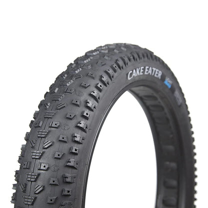 2x Terrene Cake Eater 27.5x4.5" Tubeless Light Folding Tires 120 TPI Black 2