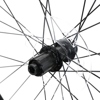 Devox 700c Disc Road Wheelset Shimano RS470 CL HG 10/11s Thru Axle 5